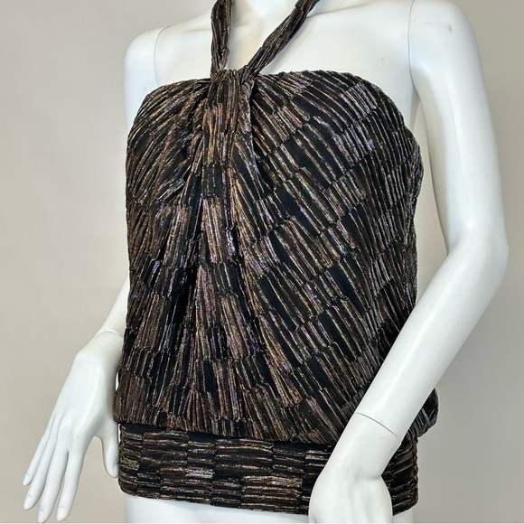 Soma Underwire Support Crop Halter Top NWT!‎ Size 10 - Picture 1 of 6